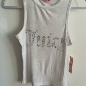 Juicy Couture White Lounge Short Set